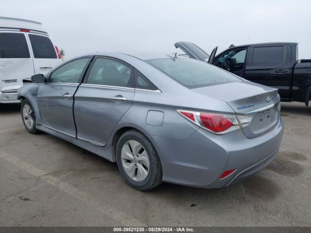 KMHEC4A49FA139581 Hyundai SONATA HYBRID