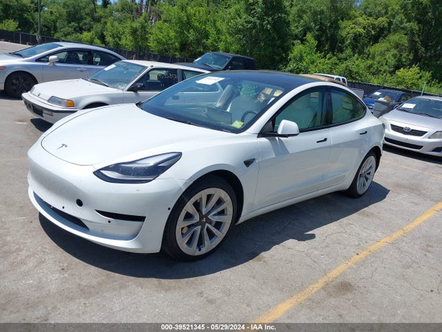2022 TESLA MODEL 3 5YJ3E1EAXNF325821 Photo 1