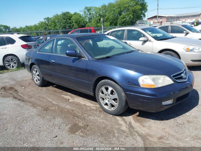 Auction sale of the 2001 Acura Cl 3.2, vin: 19UYA424X1A011205, lot number: 39522042