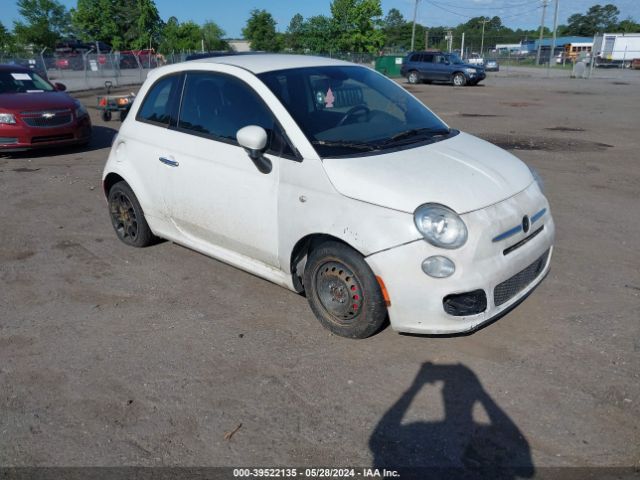 Продажа на аукционе авто 2015 Fiat 500 Sport, vin: 3C3CFFBR4FT721724, номер лота: 39522135