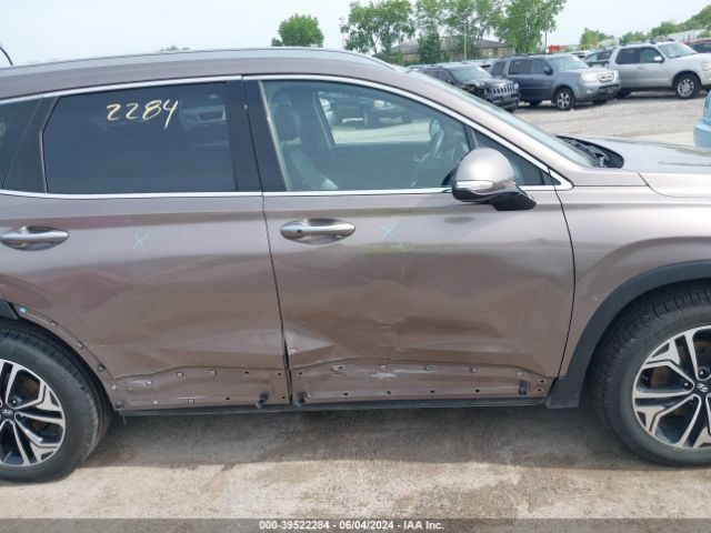 5NMS3CAA7LH196970 Hyundai Santa Fe Sel 2.0t