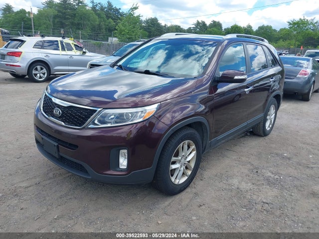 KIA SORENTO LX 2015 5XYKT3A63FG556911 Image 2