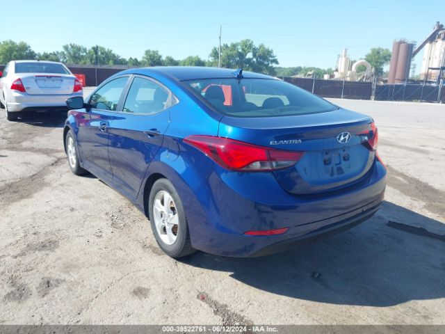 5NPDH4AE9FH574104 Hyundai ELANTRA SE