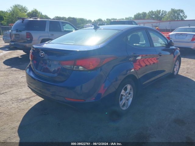 5NPDH4AE9FH574104 Hyundai ELANTRA SE
