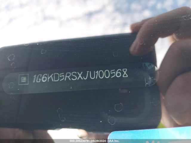 1G6KD5RSXJU100568 Cadillac CT6 LUXURY