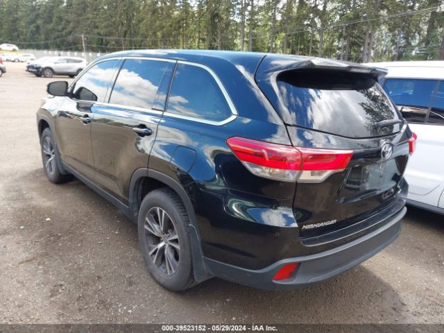 5TDBZRFH6KS954722 Toyota Highlander Le