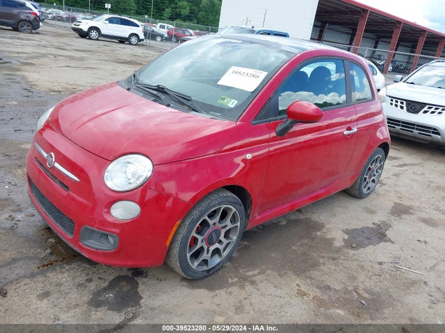 2012 FIAT 500 3C3CFFBR4CT102407 Photo 1