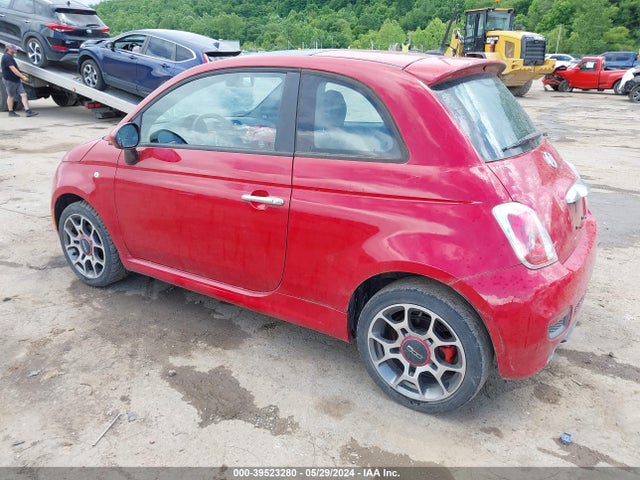 2012 FIAT 500 3C3CFFBR4CT102407 Photo 2