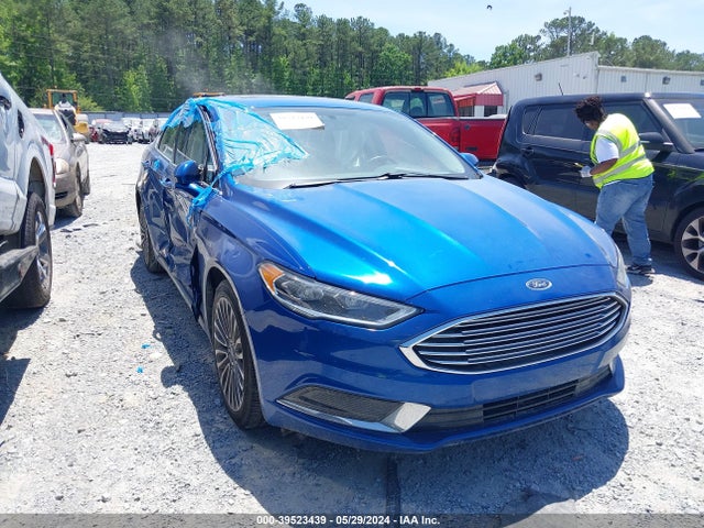 Ford FUSION SE 2018 3FA6P0HD8JR266600 Image 1