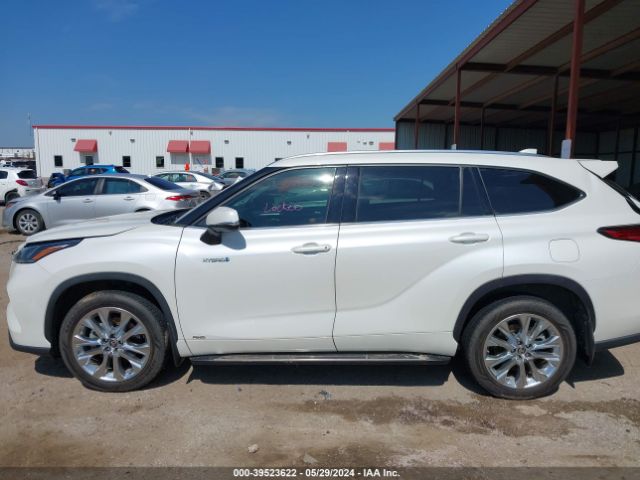 5TDDBRCH4LS002207 Toyota Highlander Hybrid Limited
