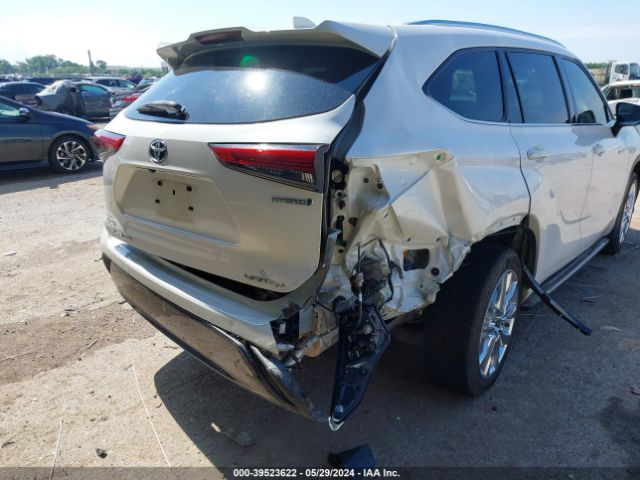 5TDDBRCH4LS002207 Toyota Highlander Hybrid Limited