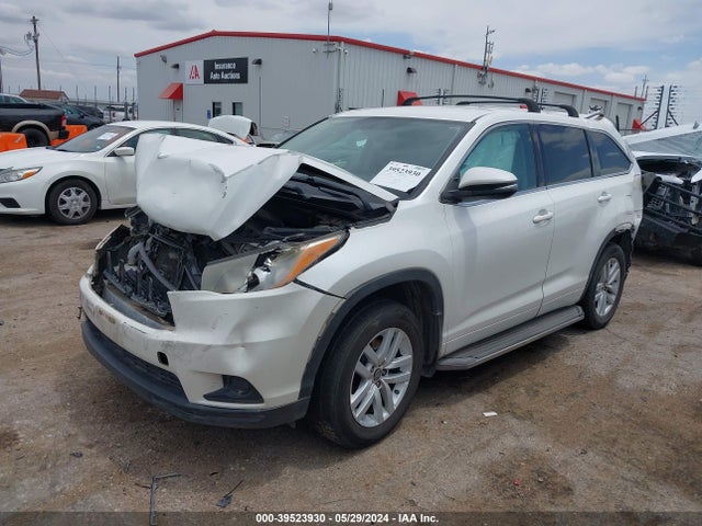 Toyota Highlander Le 2016 5TDZARFH7GS021215 Image 2