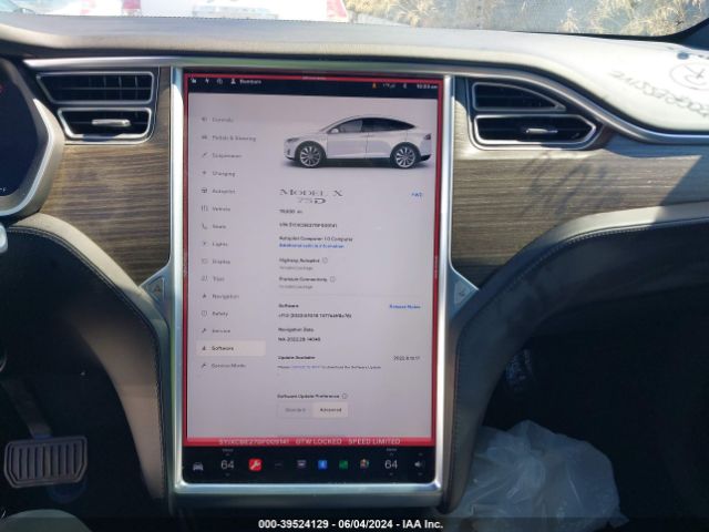 5YJXCBE27GF009141 Tesla Model X 60d/70d/75d/90d/p100d