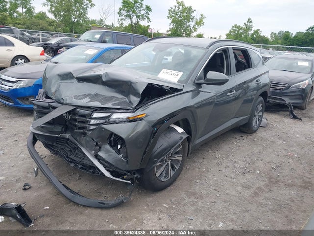 KM8JBCD1XRU194850 Hyundai Tucson Hybrid Blue