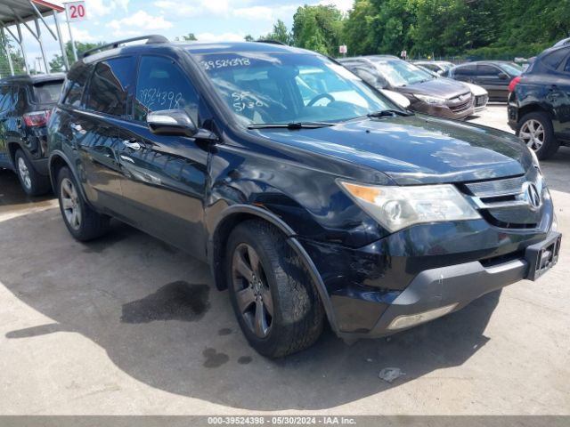 Auction sale of the 2007 Acura Mdx Sport Package, vin: 2HNYD28807H512385, lot number: 39524398