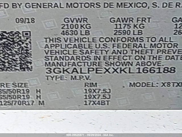 GMC Terrain Slt 2019 3GKALPEXXKL166188 Image 9