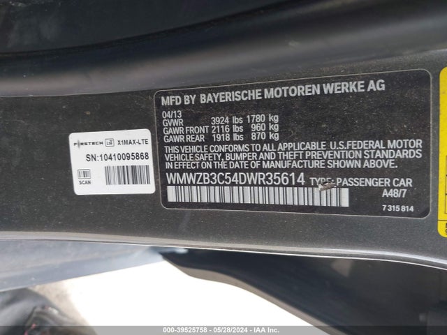 2013 MINI COUNTRYMAN WMWZB3C54DWR35614 Photo 8