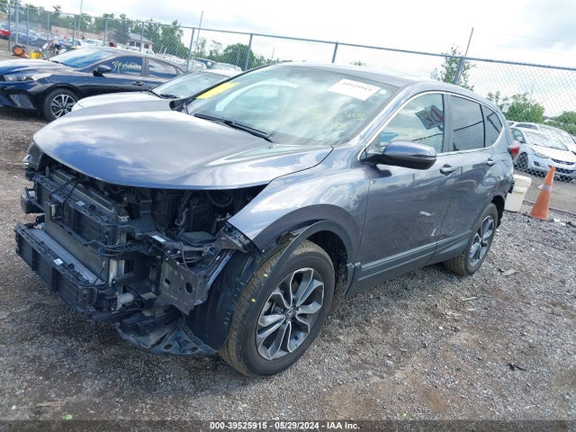 Honda Cr-v Awd Ex-l 2021 5J6RW2H88ML018935 Image 2