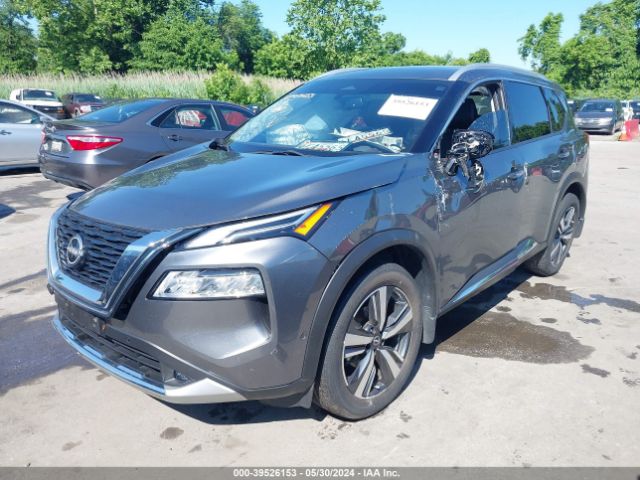 JN8BT3DD1NW272175 Nissan Rogue Platinum Intelligent Awd