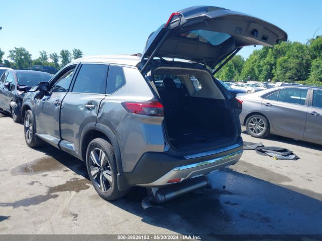 JN8BT3DD1NW272175 Nissan Rogue Platinum Intelligent Awd