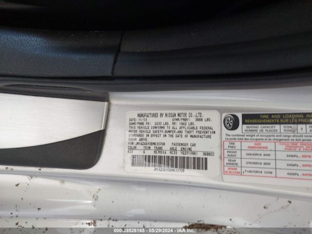 JN1AZ4EH3EM633708 Nissan 370Z