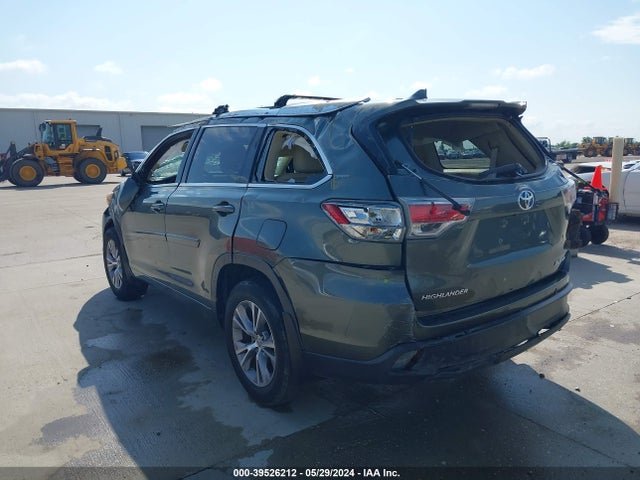 Toyota Highlander Xle V6 2015 5TDJKRFH9FS093882 Image 13