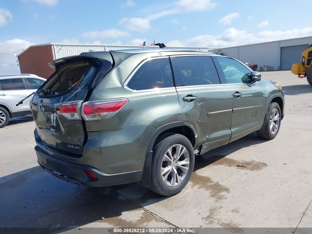 Toyota Highlander Xle V6 2015 5TDJKRFH9FS093882 Image 14