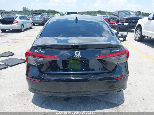 2HGFE2F58PH525857 Honda Civic Sport