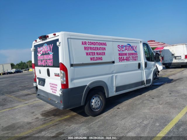 3C6TRVAG1JE106226 RAM Promaster 1500 Low Roof 136 Wb