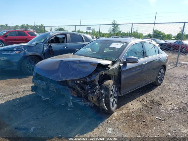 1HGCR6F56FA004440 Honda Accord Hybrid Ex-l