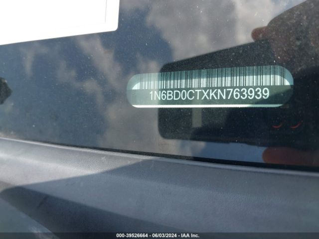 1N6BD0CTXKN763939 Nissan FRONTIER S
