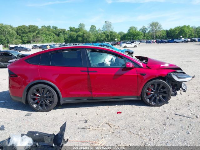 7SAXCBE63PF404438 Tesla Model X Plaid Tri Motor All-wheel Drive