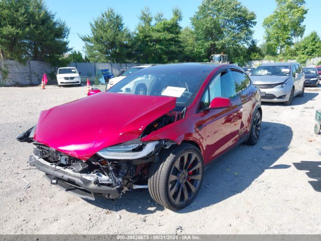 7SAXCBE63PF404438 Tesla Model X Plaid Tri Motor All-wheel Drive
