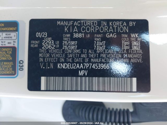 KNDEU2AA7P7453966 KIA SELTOS S