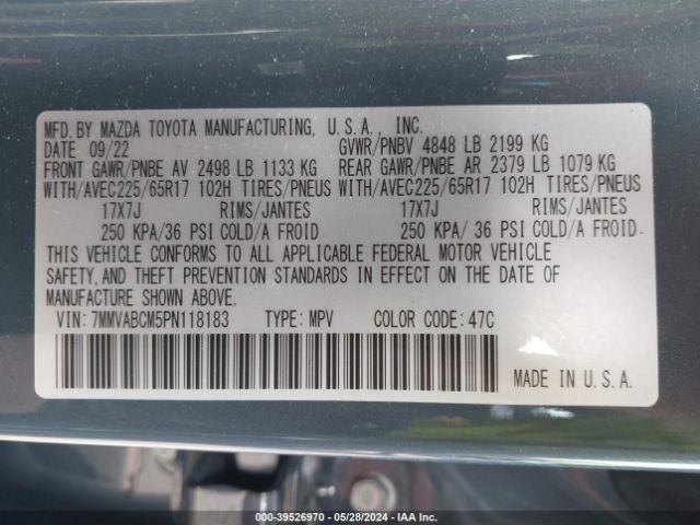 7MMVABCM5PN118183 Mazda Cx-50 2.5 S Preferred Plus