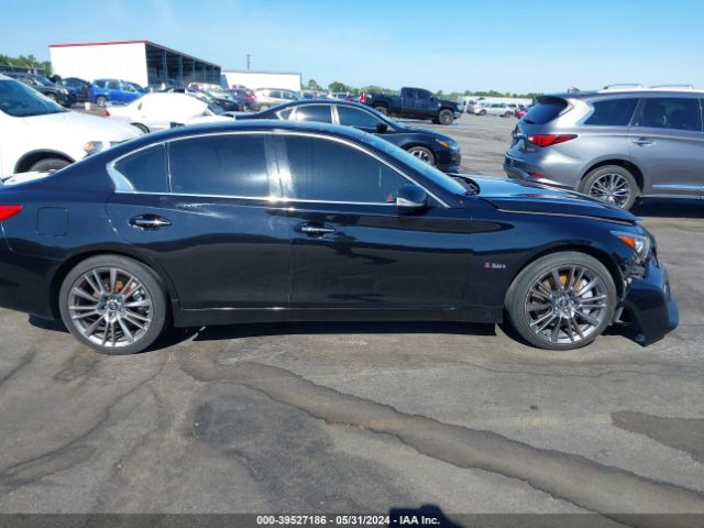 JN1FV7ARXGM450438 Infiniti Q50 3.0t Red Sport 400