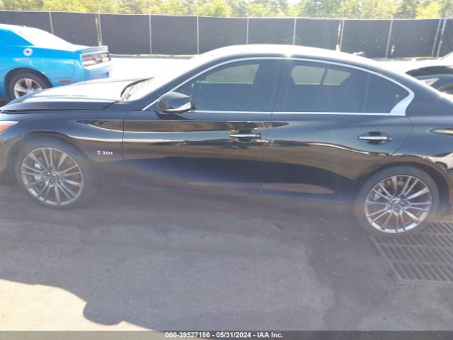 JN1FV7ARXGM450438 Infiniti Q50 3.0t Red Sport 400