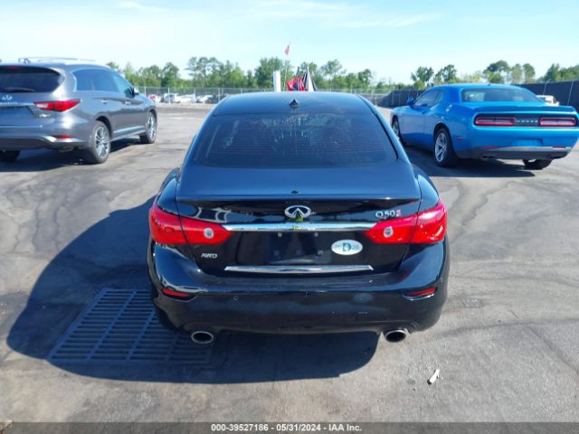 JN1FV7ARXGM450438 Infiniti Q50 3.0t Red Sport 400