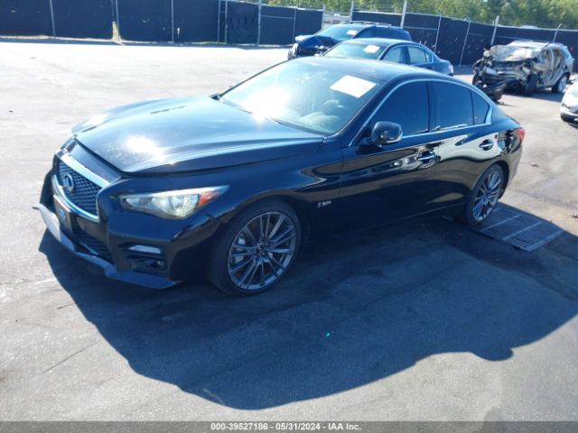 JN1FV7ARXGM450438 Infiniti Q50 3.0t Red Sport 400