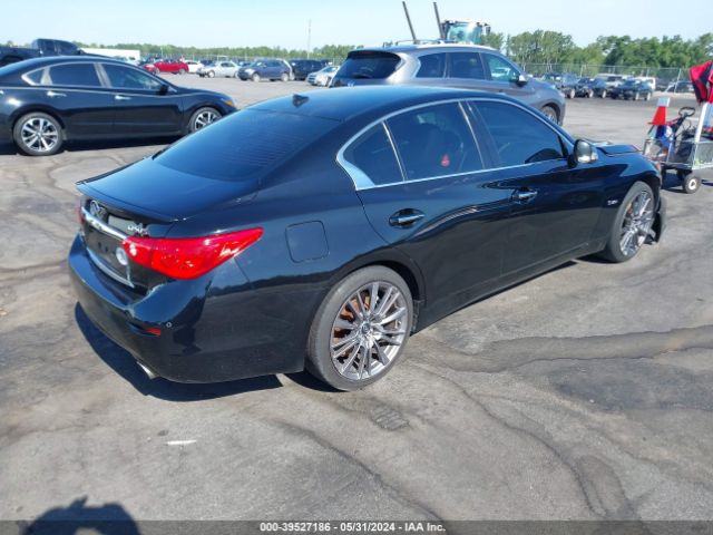 JN1FV7ARXGM450438 Infiniti Q50 3.0t Red Sport 400