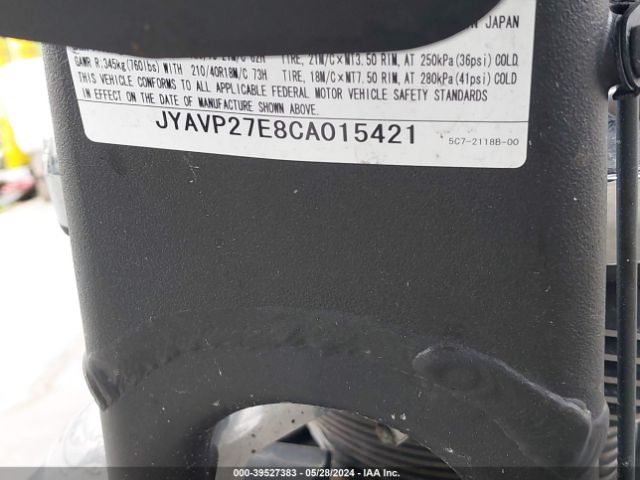 2012 YAMAHA XV1900 JYAVP27E8CA015421 Photo 9