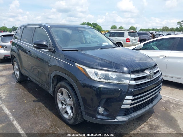Toyota Highlander Limited 2017 5TDYZRFH1HS221223 zdjęcie główne