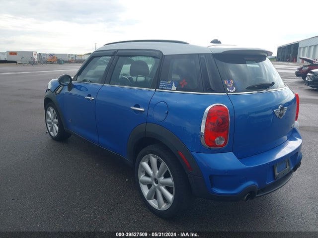 2011 MINI COOPER S COUNTRYMAN WMWZC5C51BWM10466 Photo 2