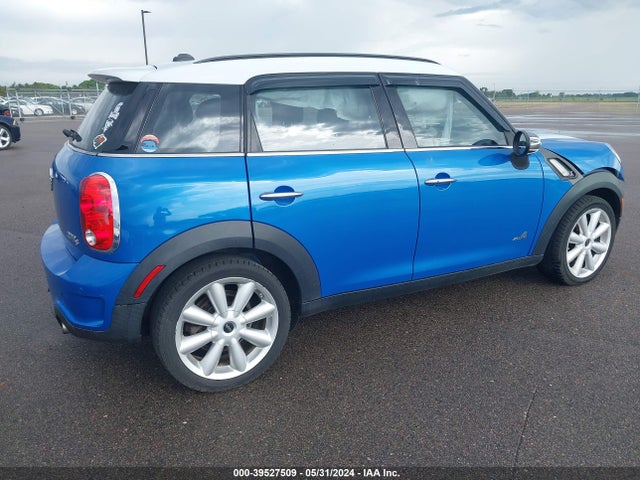 2011 MINI COOPER S COUNTRYMAN WMWZC5C51BWM10466 Photo 3