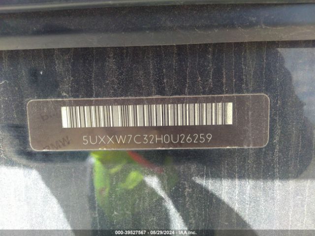 5UXXW7C32H0U26259 BMW X4 M40i