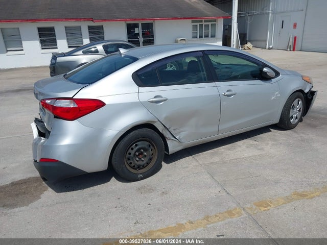 KNAFK4A60F5432594 KIA FORTE LX