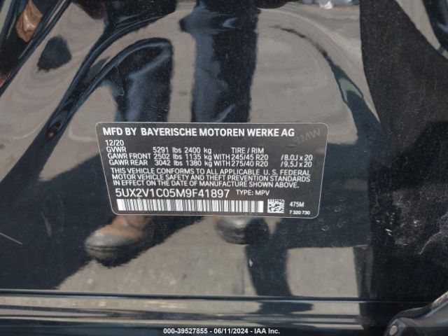 5UX2V1C05M9F41897 BMW X4 Xdrive30i