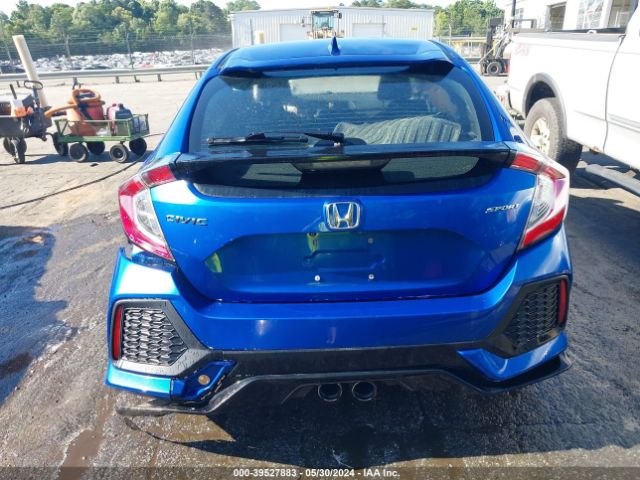 SHHFK7H46JU218062 Honda Civic Sport