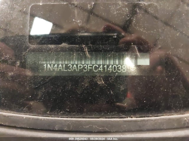 Nissan Altima 2.5 S 2015 1N4AL3AP3FC414038 Image 9