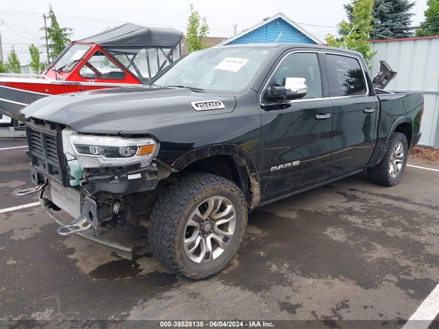 1C6SRFKM2NN163137 RAM 1500 Limited Longhorn  4x4 5'7 Box